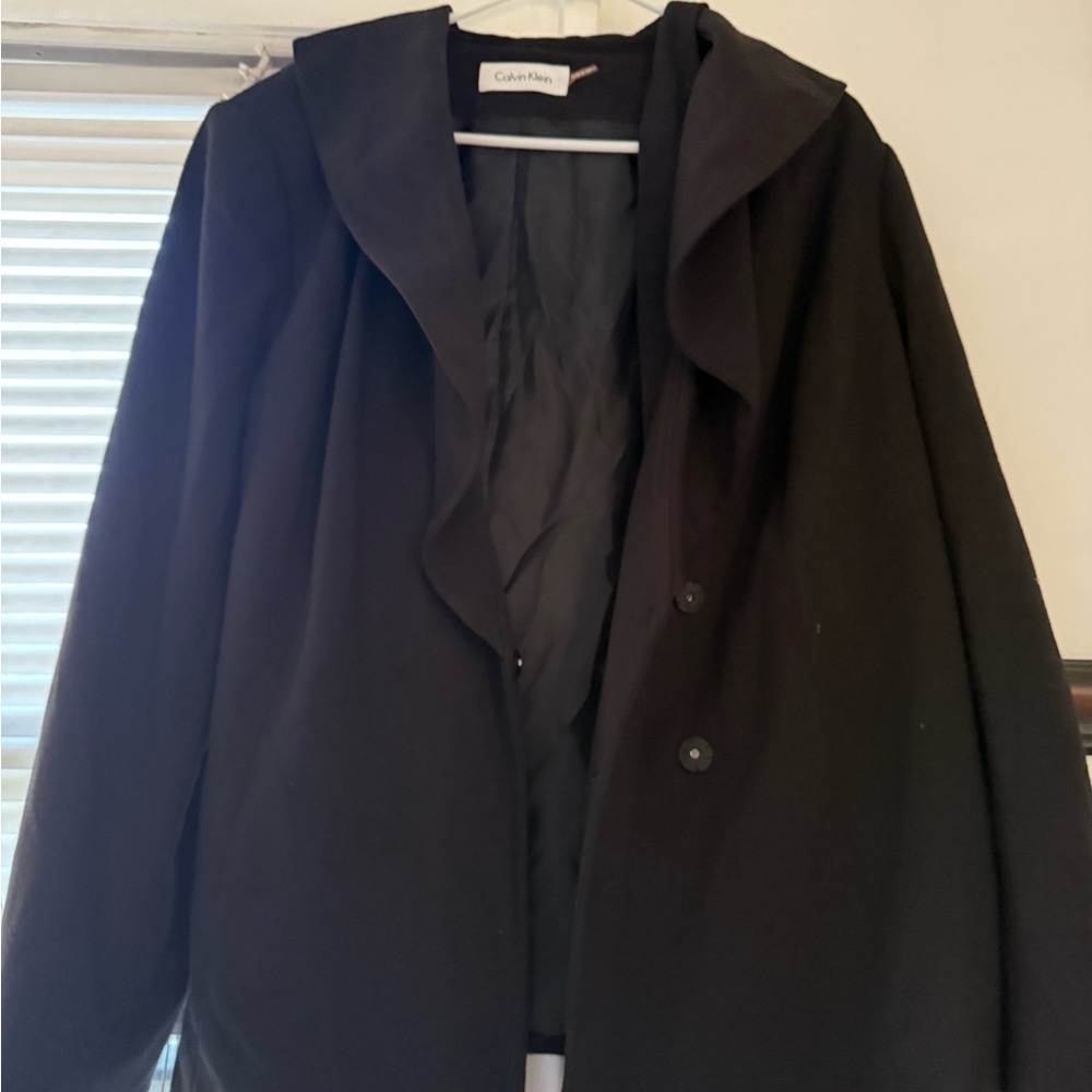 Calvin Klein Black Coat